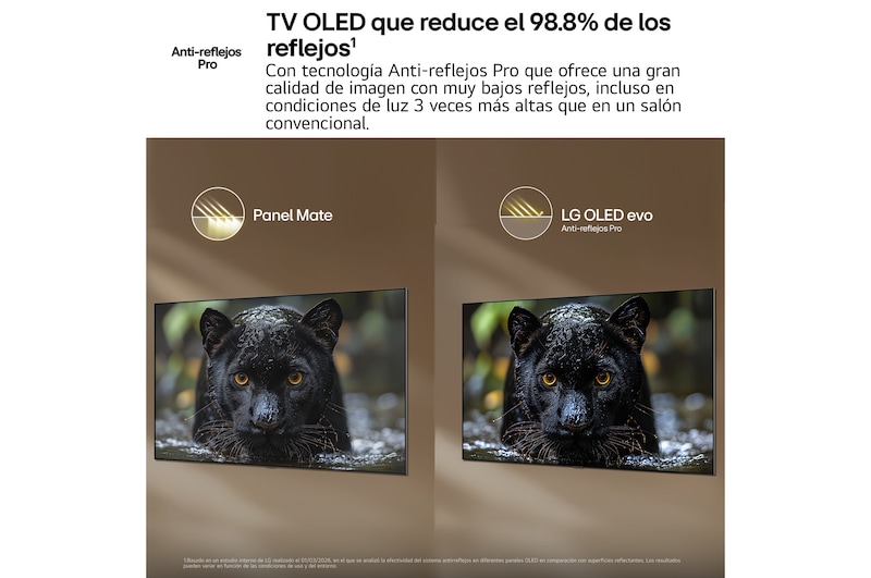 LG Smart TV LG OLED evo AI C6 77 pulgadas 4K 2026, OLED77C6ELB